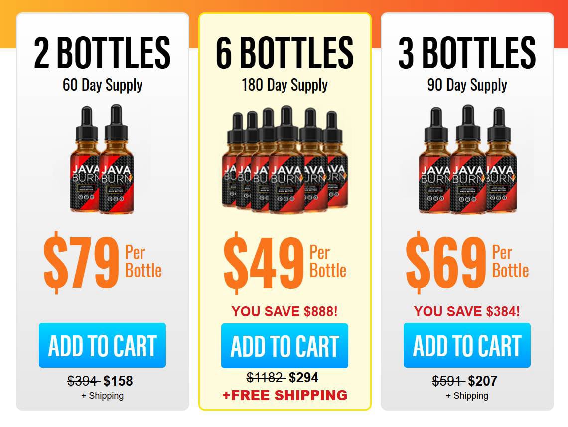 Order Java Burn best pricing